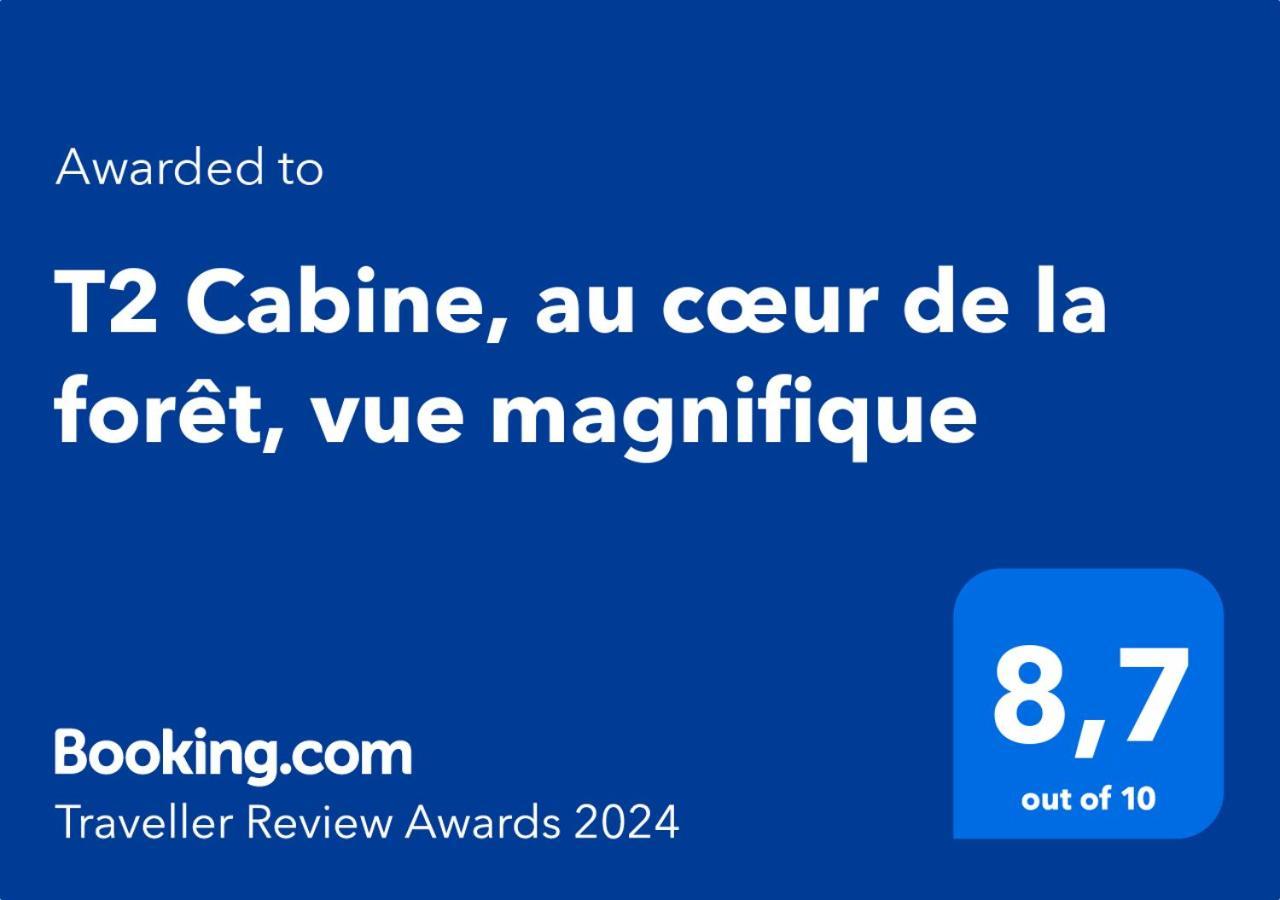 شقة T2 Cabine, Au Coeur De La Foret, Vue Magnifique Egat المظهر الخارجي الصورة
